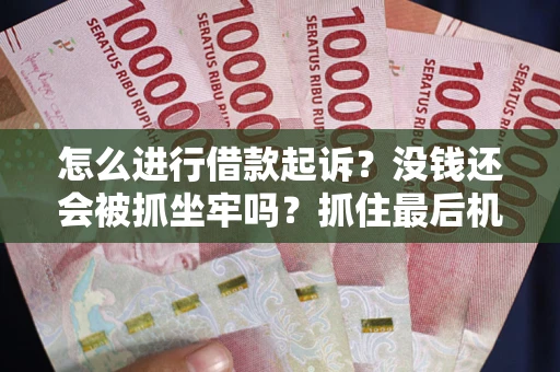 济南怎么进行借款起诉？没钱还会被抓坐牢吗？抓住最后机会！