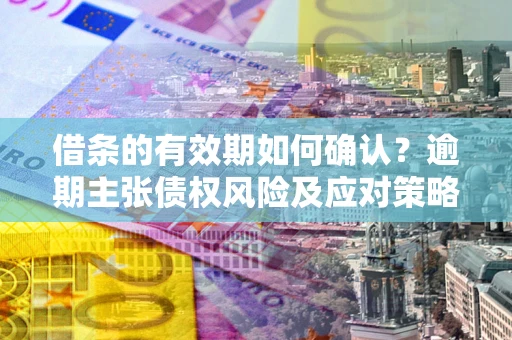 济南借条的有效期如何确认？逾期主张债权风险及应对策略？