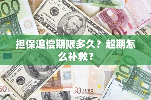 济南担保追偿期限多久？超期怎么补救？
