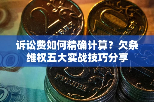 济南诉讼费如何精确计算？欠条维权五大实战技巧分享